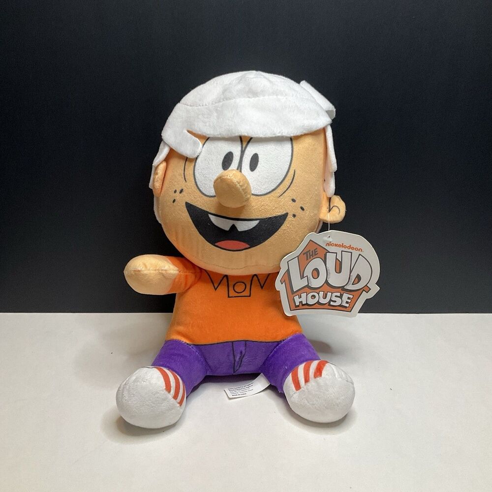 NEW Nickelodeon Toy Factory The Loud House 9" Lincoln Stuffed Plush Doll Toy